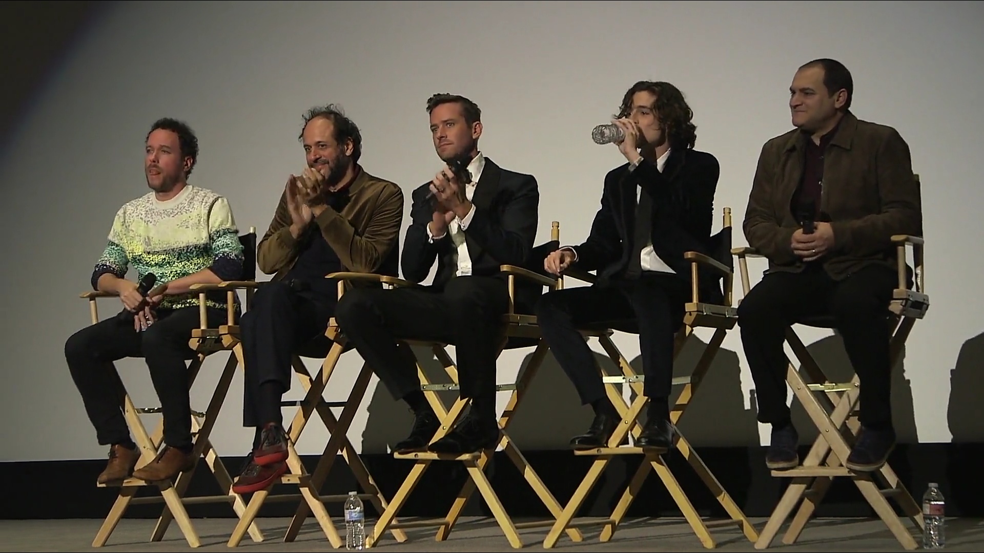 《请以你的名字呼唤我》主创访谈剧照的剧照