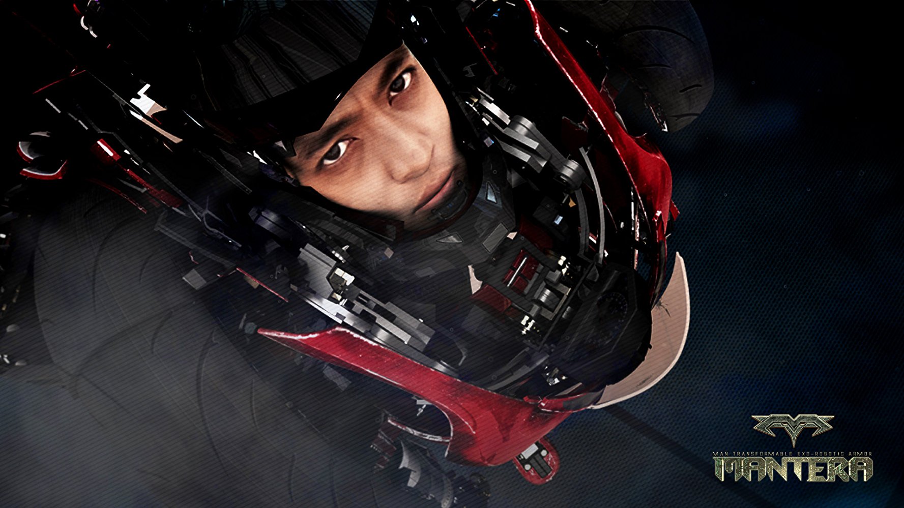 男人转化出机器人铠装剧照的剧照