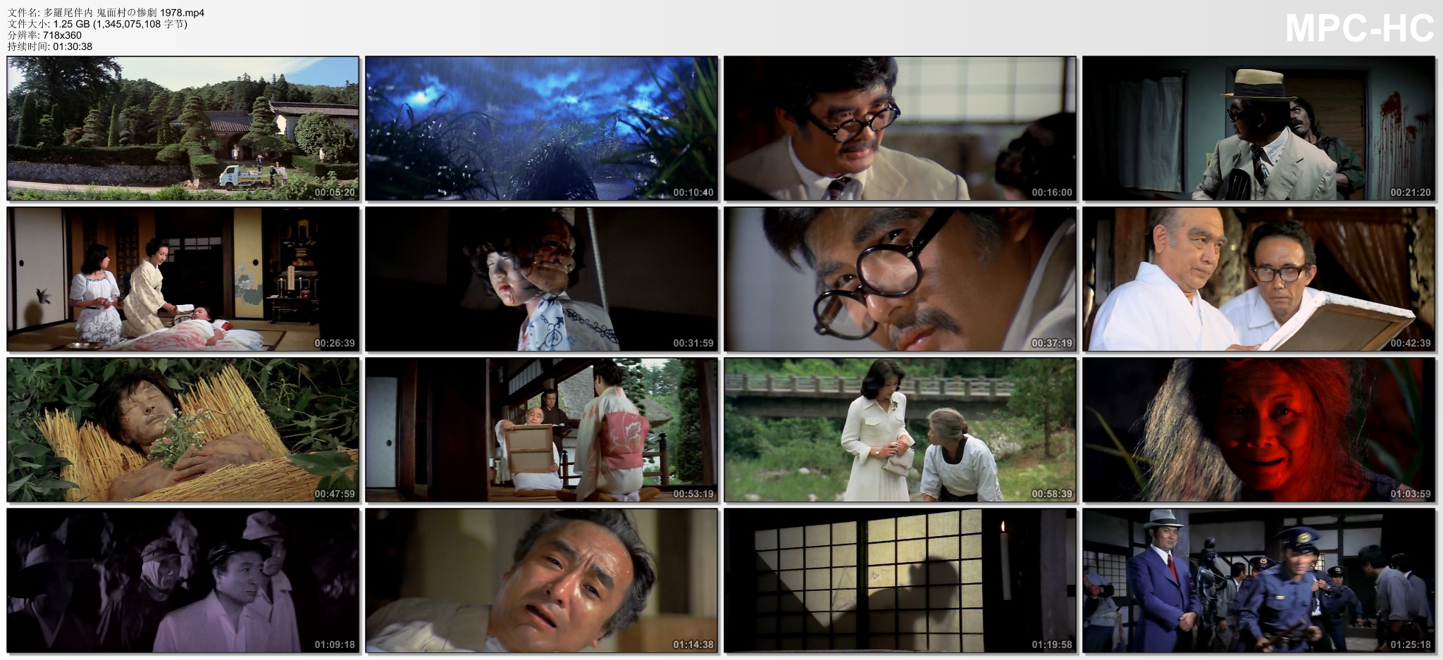 多羅尾伴内 鬼面村の惨劇剧照的剧照