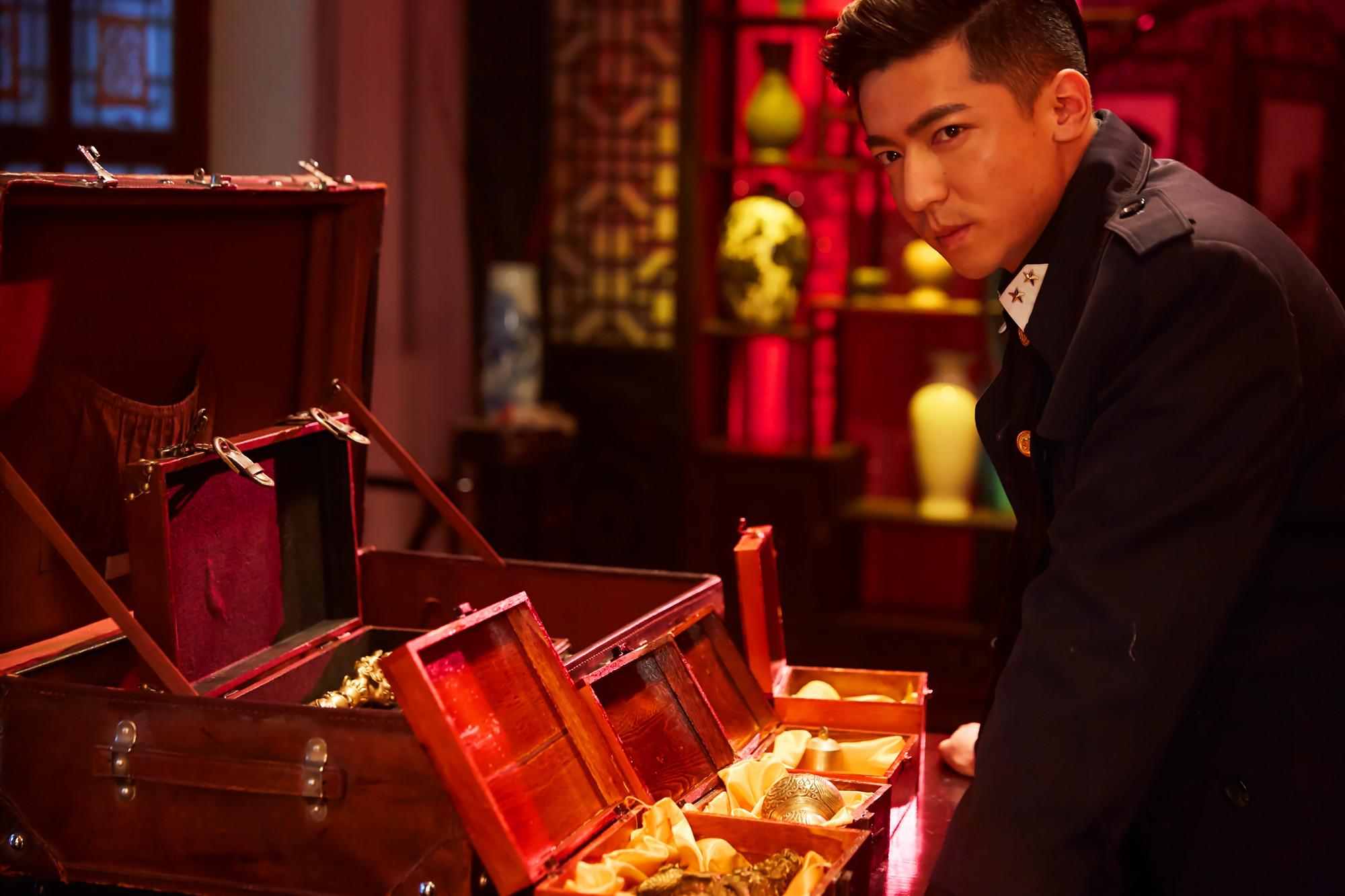 斗法五湖镇剧照的剧照