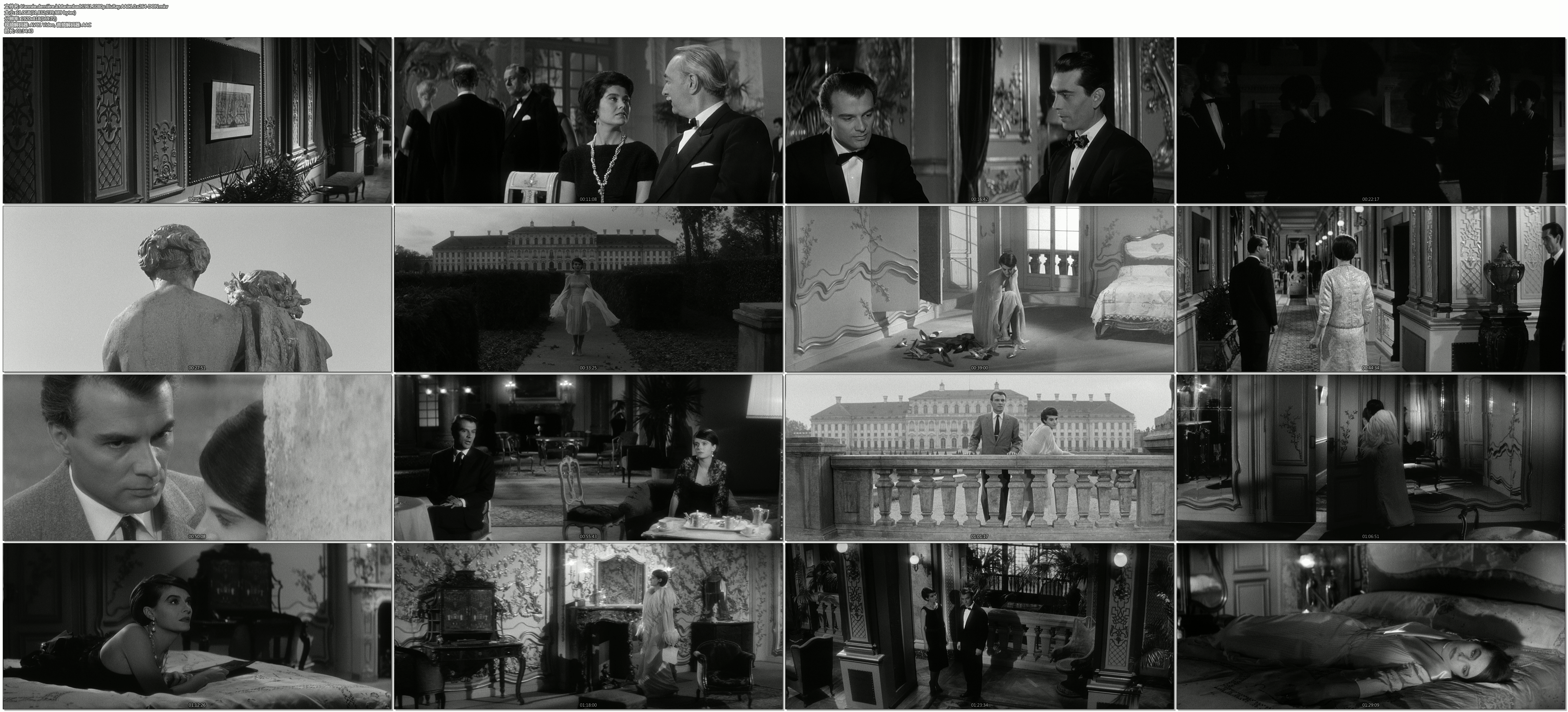 去年在马里昂巴德剧照的剧照