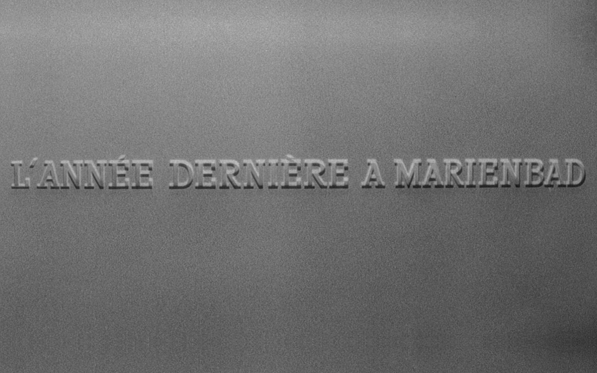 去年在马里昂巴德剧照的剧照