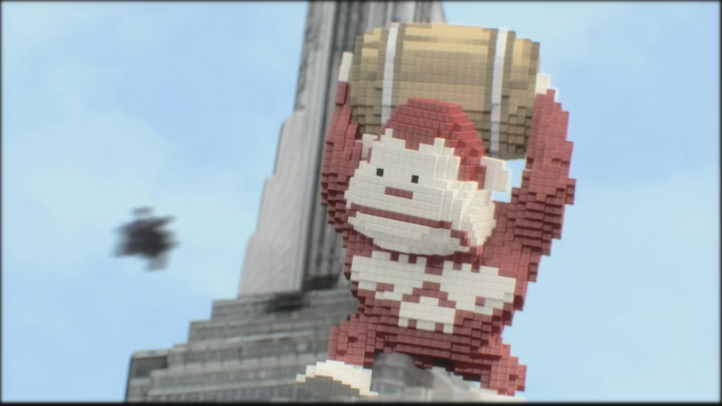 像素入侵剧照的剧照