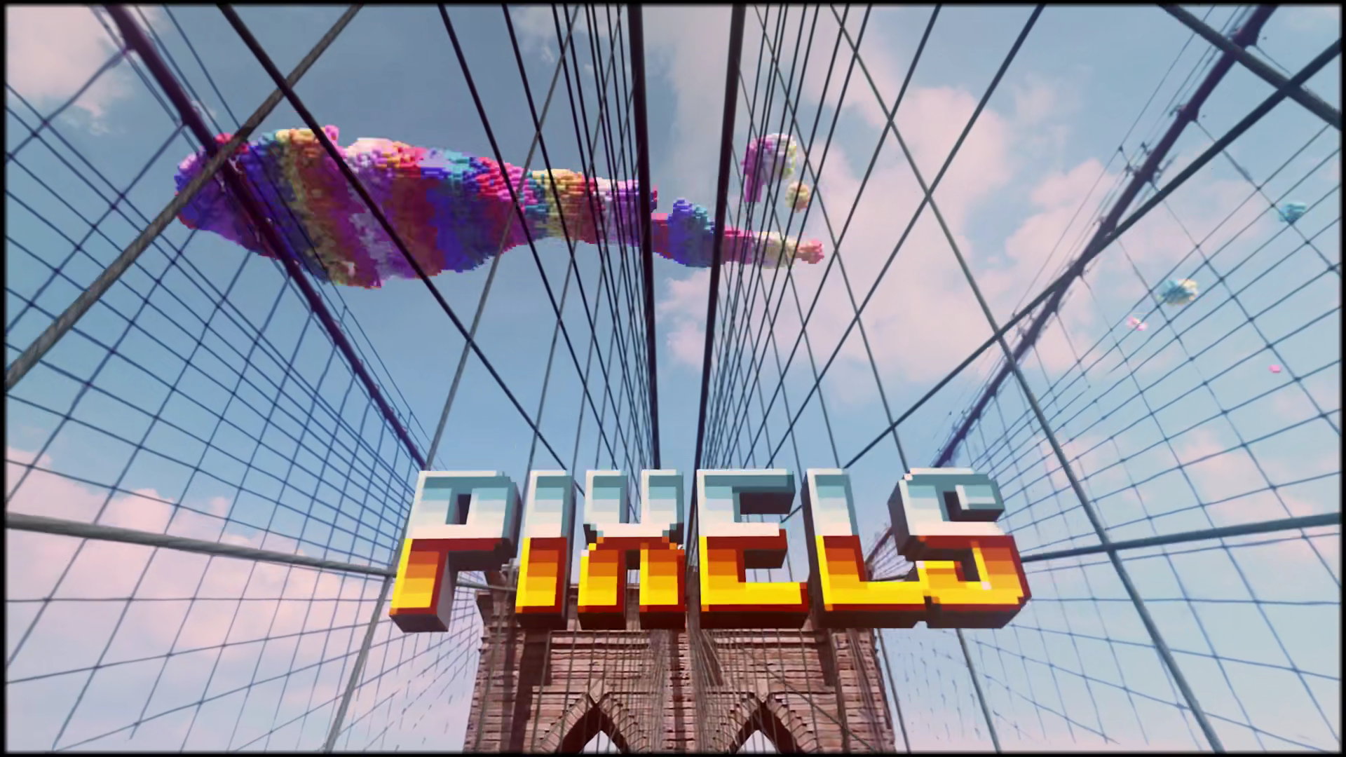 像素入侵剧照的剧照