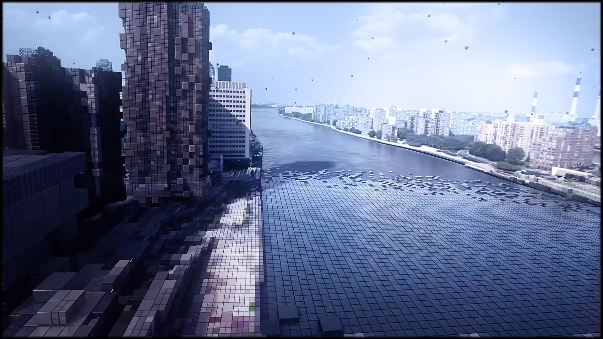 像素入侵剧照的剧照