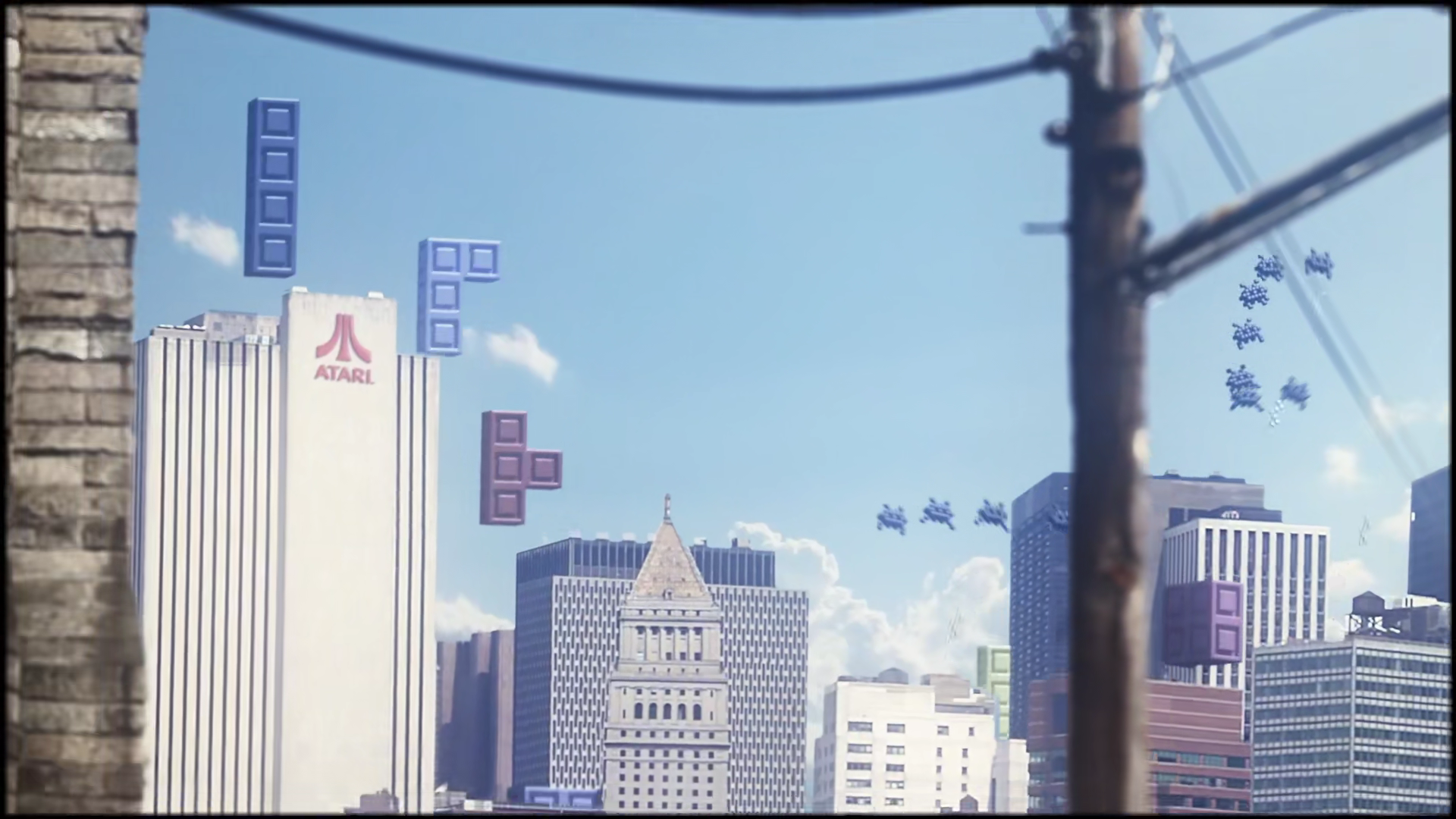 像素入侵剧照的剧照