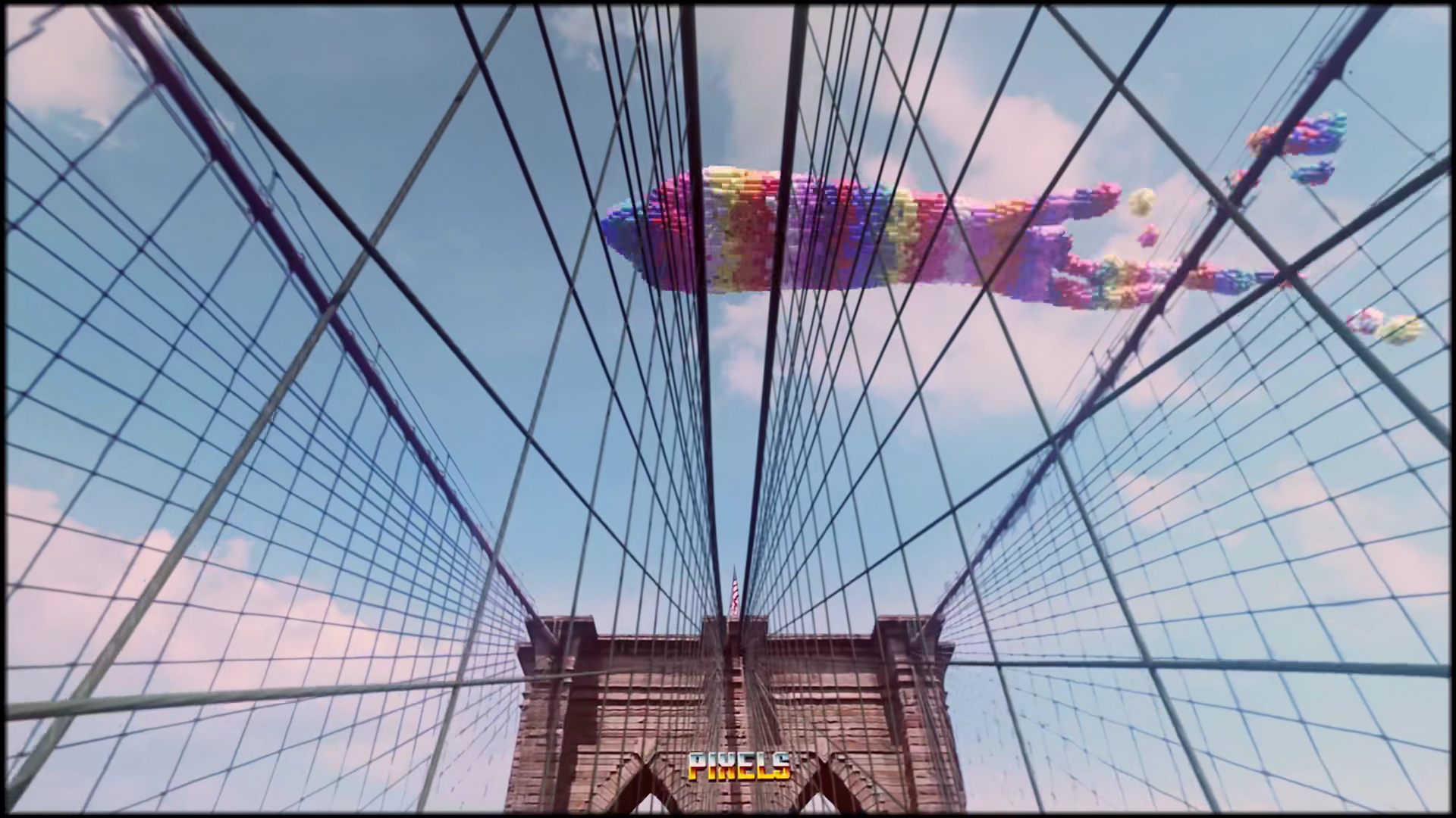 像素入侵剧照的剧照