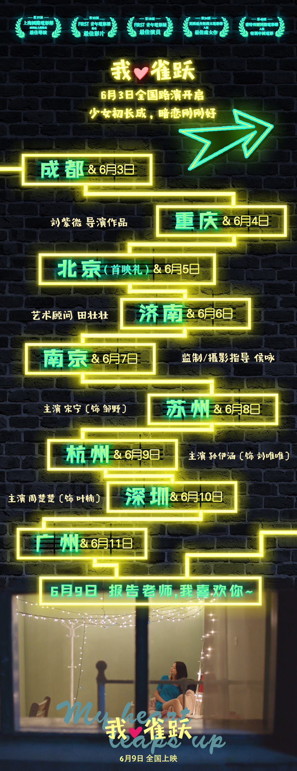 我心雀跃剧照的剧照