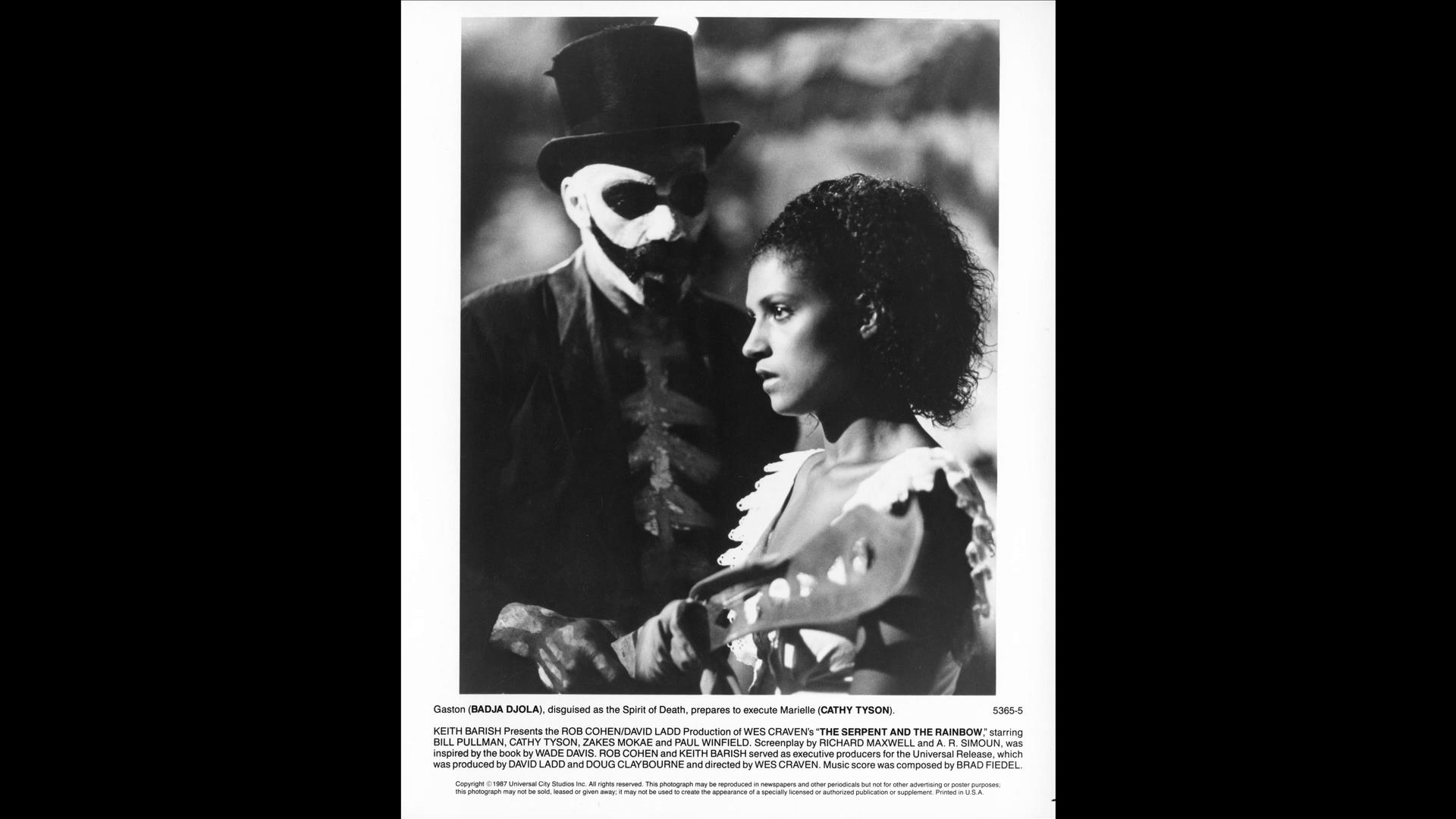 蛇与彩虹剧照的剧照