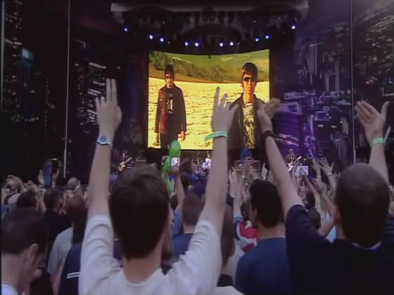 绿洲乐队：熟悉几百万剧照的剧照