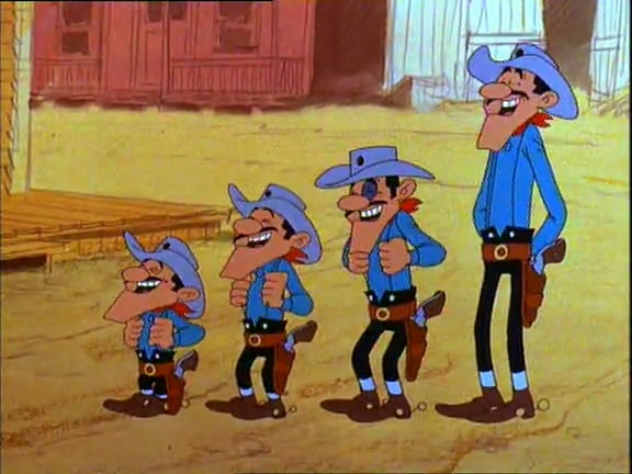 幸运卢克之雏菊镇剧照的剧照