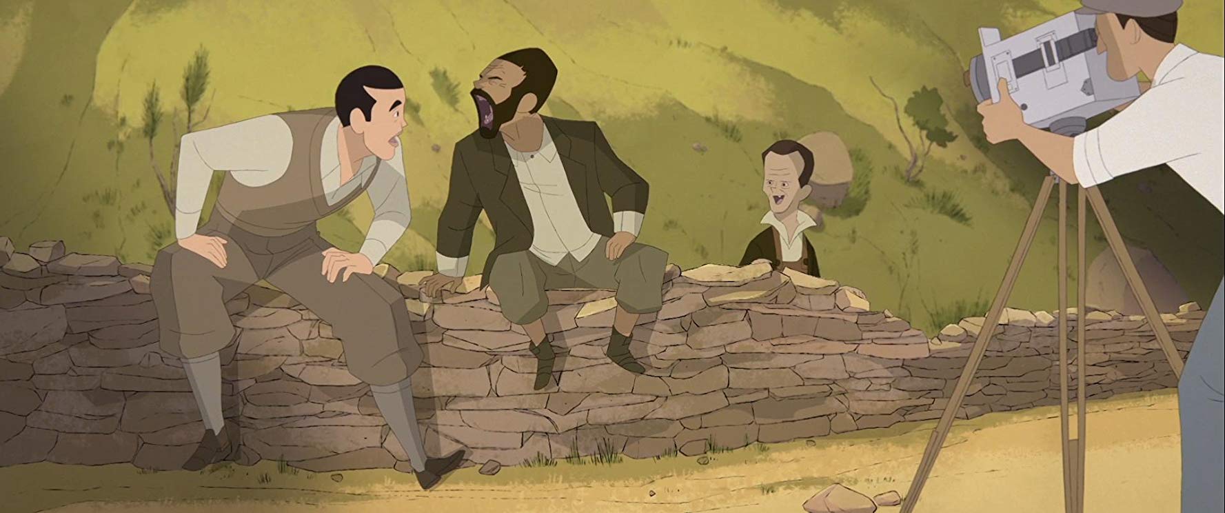 布努埃尔在神龟迷宫中剧照的剧照