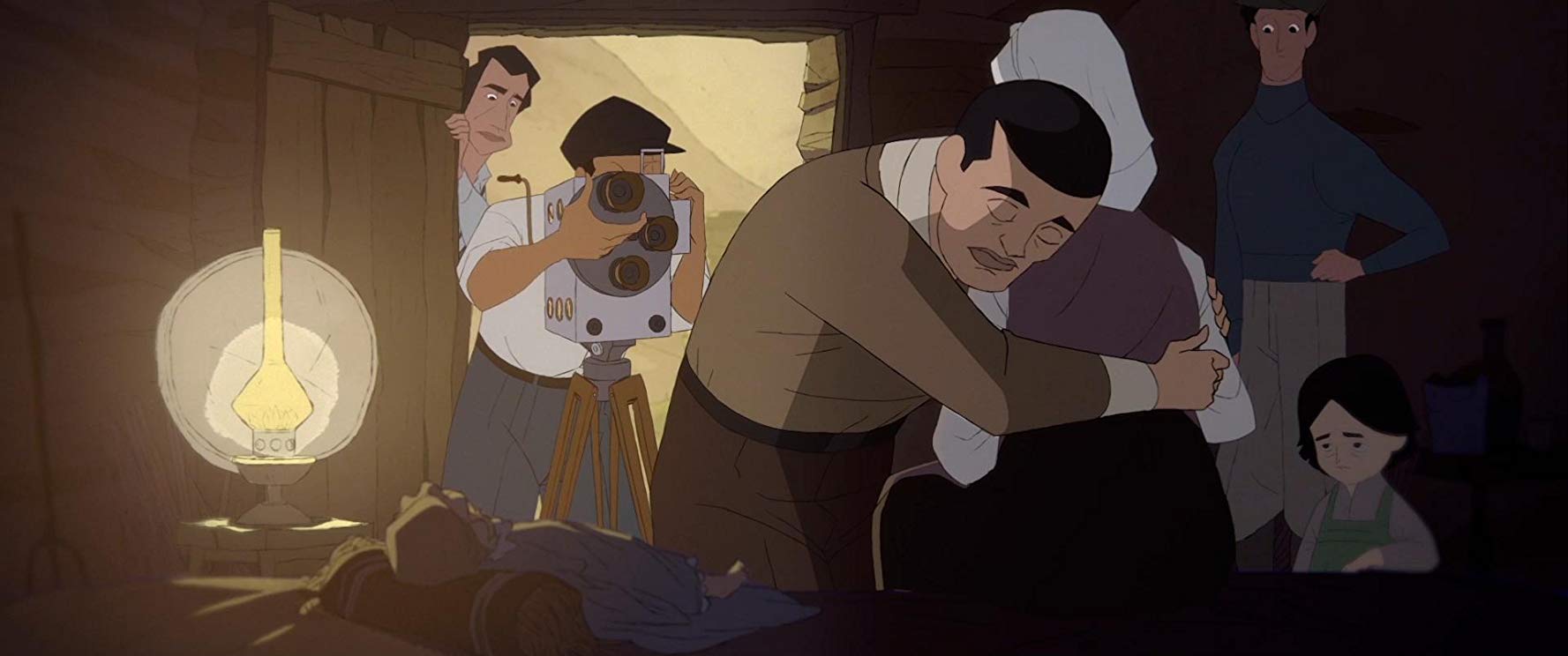 布努埃尔在神龟迷宫中剧照的剧照