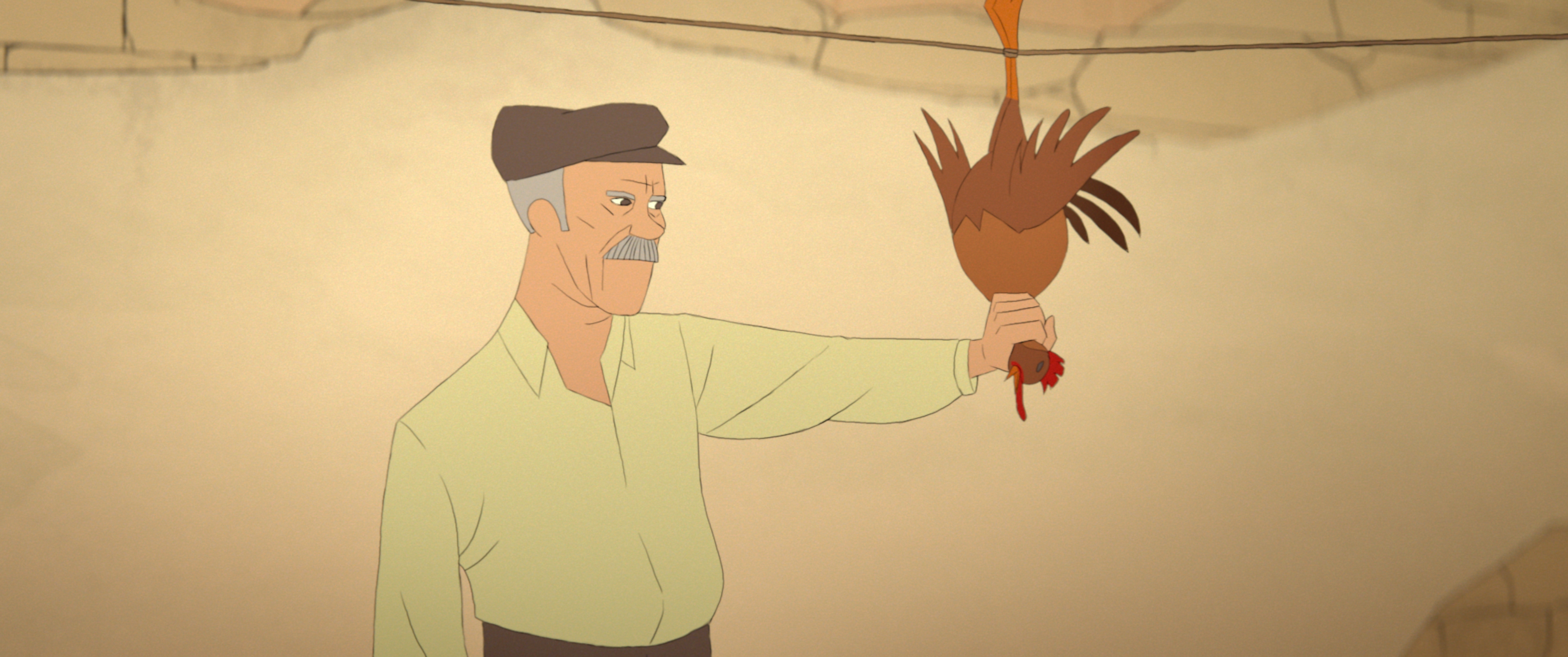 布努埃尔在神龟迷宫中剧照的剧照