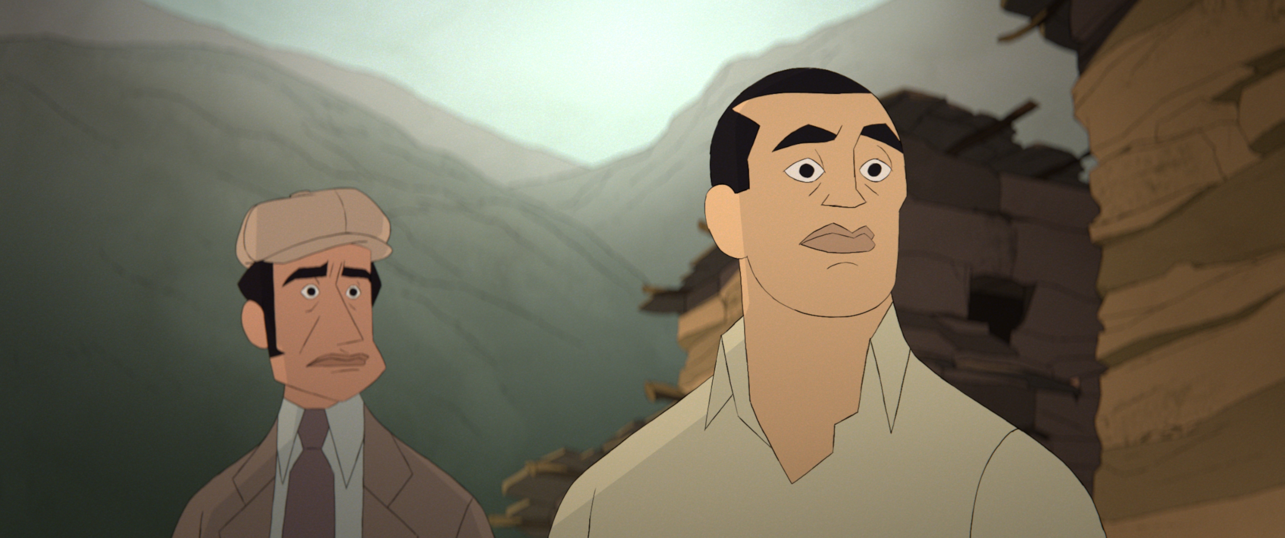 布努埃尔在神龟迷宫中剧照的剧照