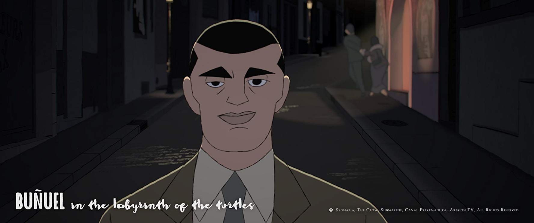 布努埃尔在神龟迷宫中剧照的剧照
