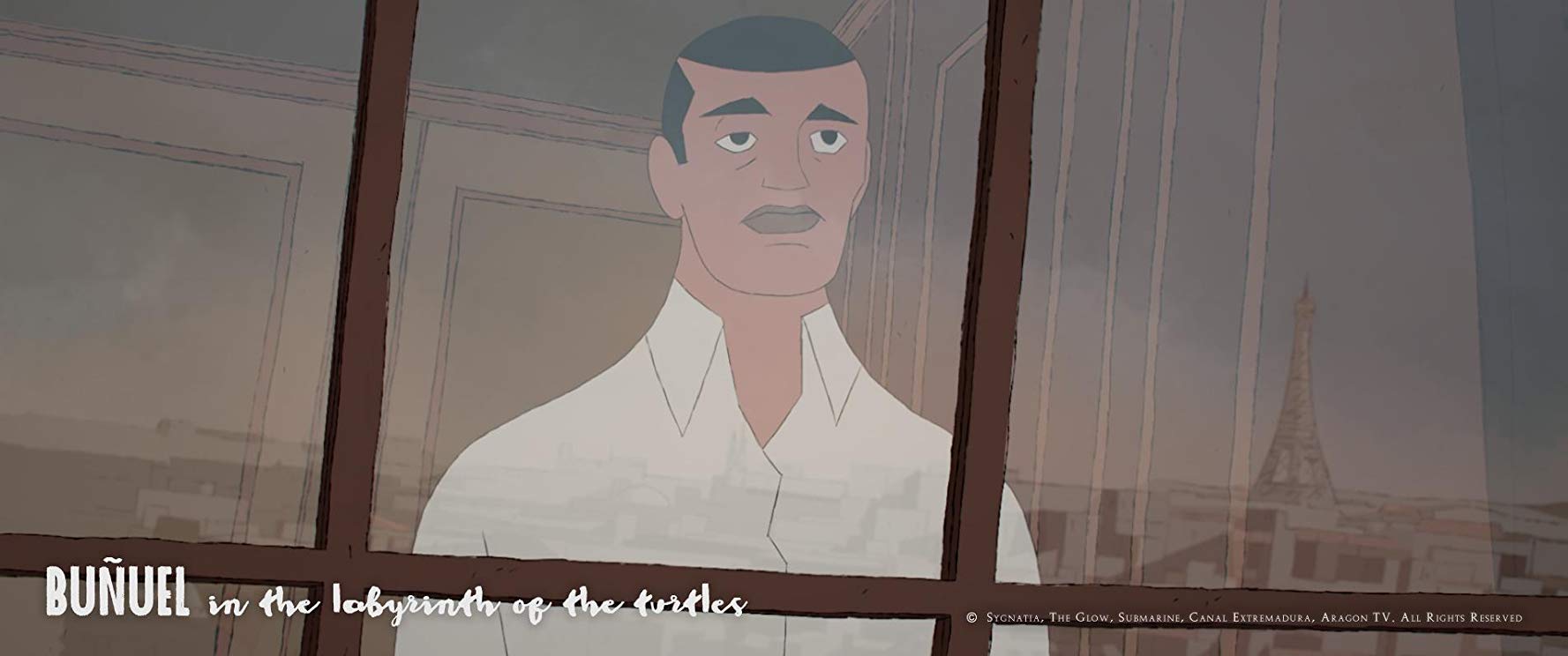 布努埃尔在神龟迷宫中剧照的剧照