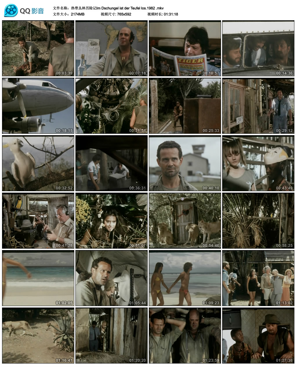 热带丛林历险记剧照的剧照