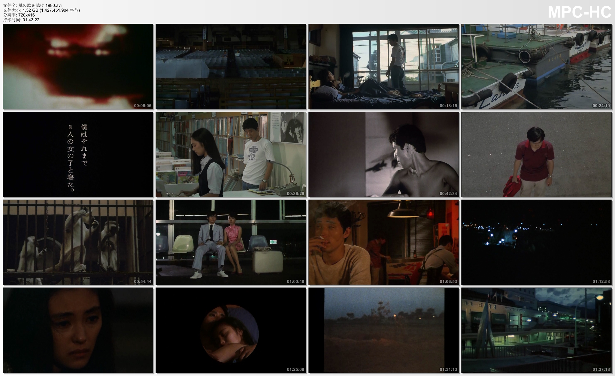 且听风吟剧照的剧照