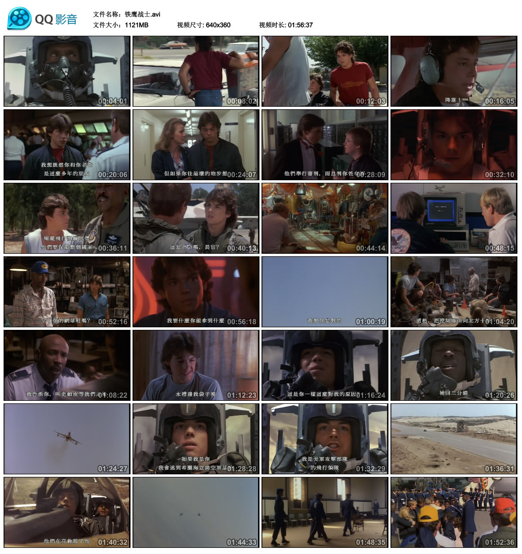 铁鹰战士剧照的剧照