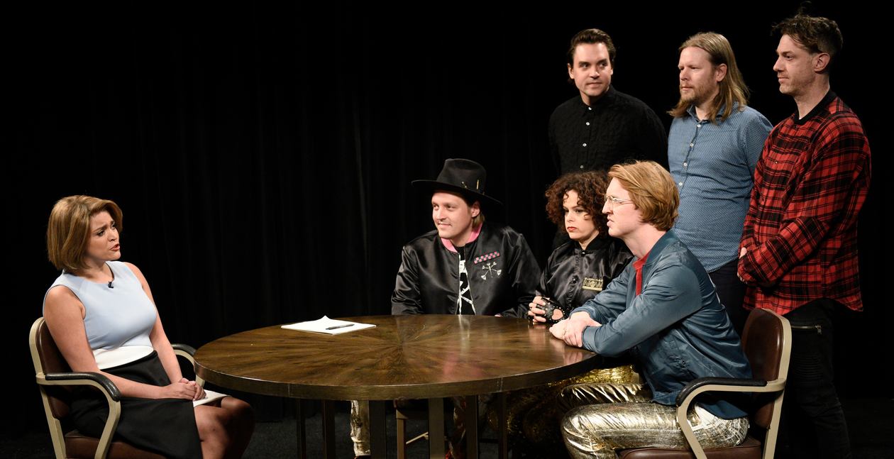 周六夜现场：比尔·哈德尔/拱廊之火剧照的剧照