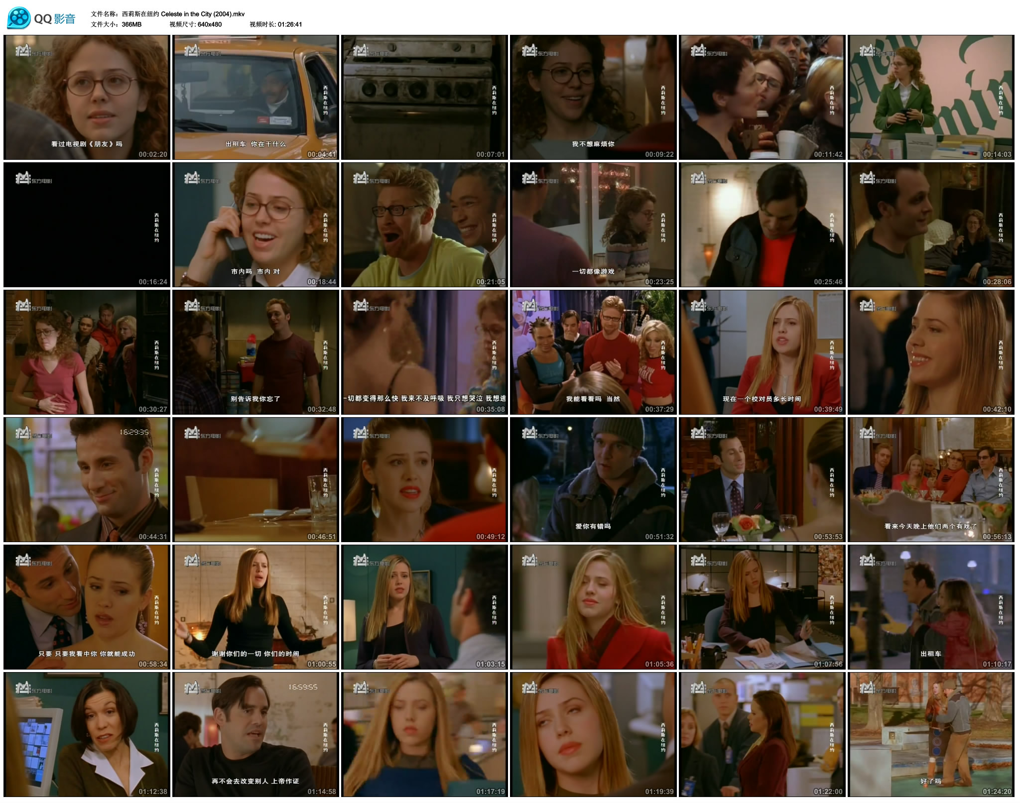 西莉斯在纽约剧照的剧照