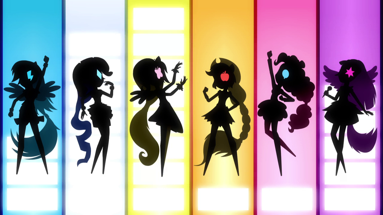 彩虹小马：小马国女孩之彩虹摇滚剧照的剧照