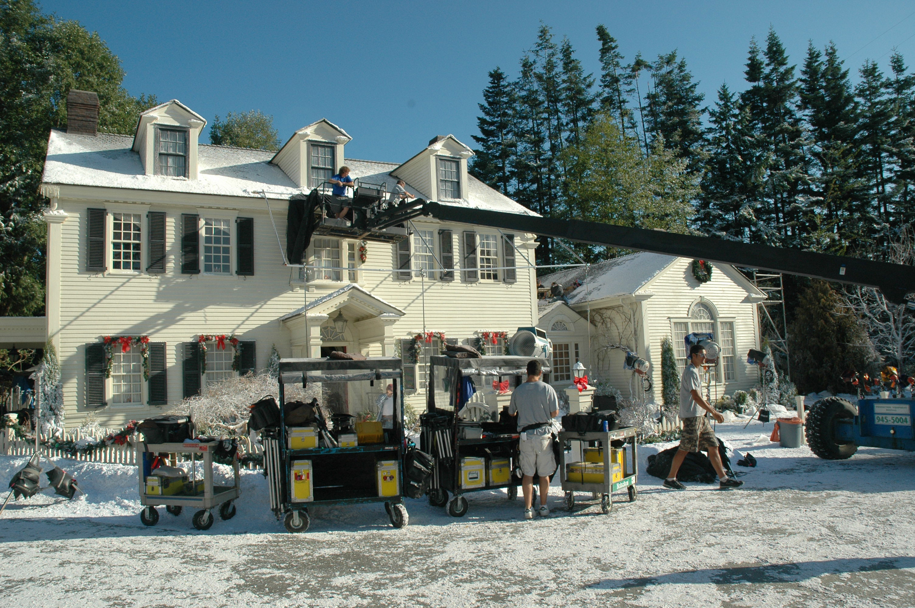 闪亮的圣诞节剧照的剧照