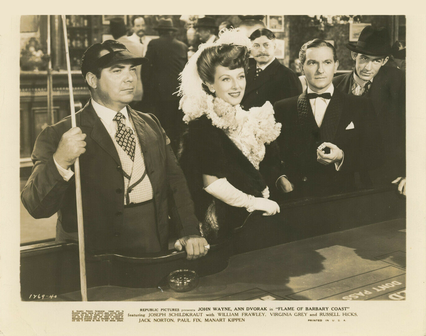 巴巴利海岸的火焰剧照的剧照