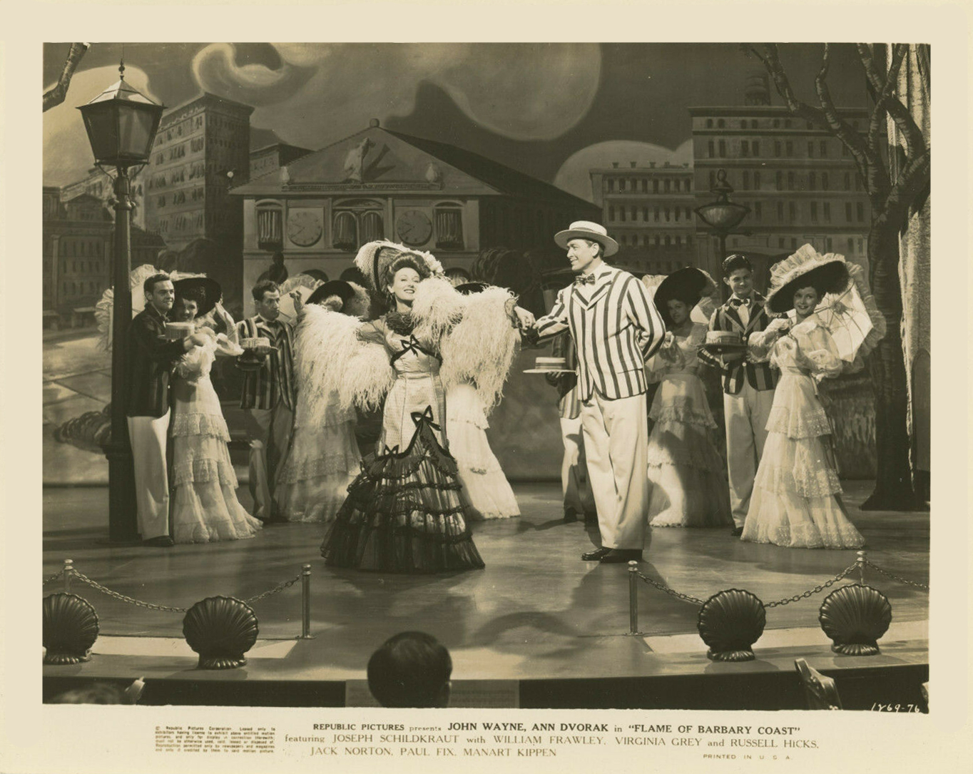 巴巴利海岸的火焰剧照的剧照