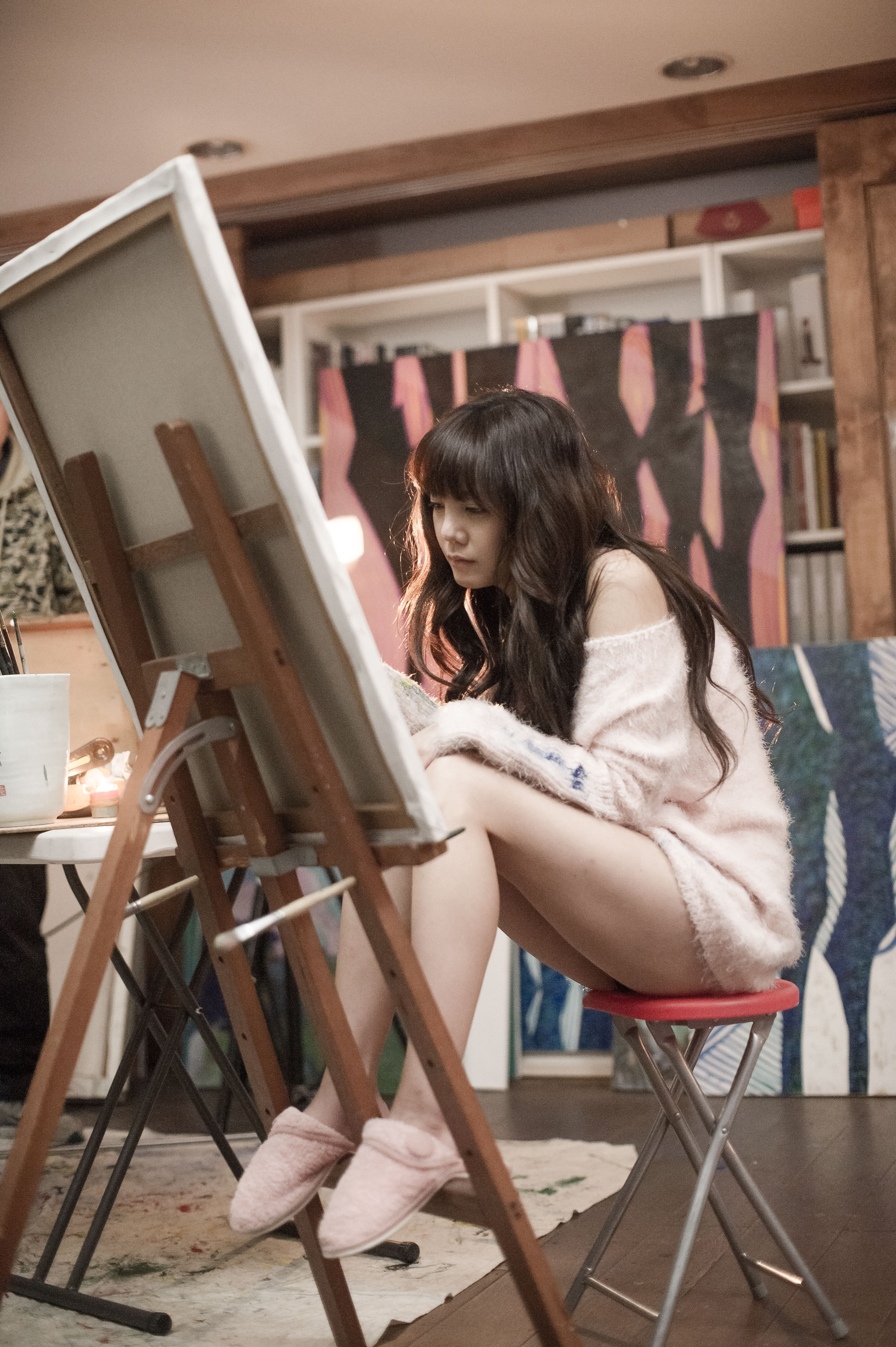 素描少女剧照的剧照