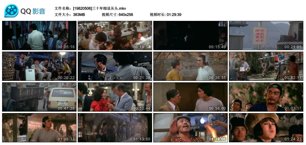 三十年细说从头剧照的剧照