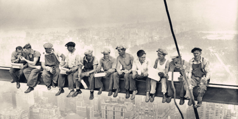 摩天楼上的午餐剧照的剧照