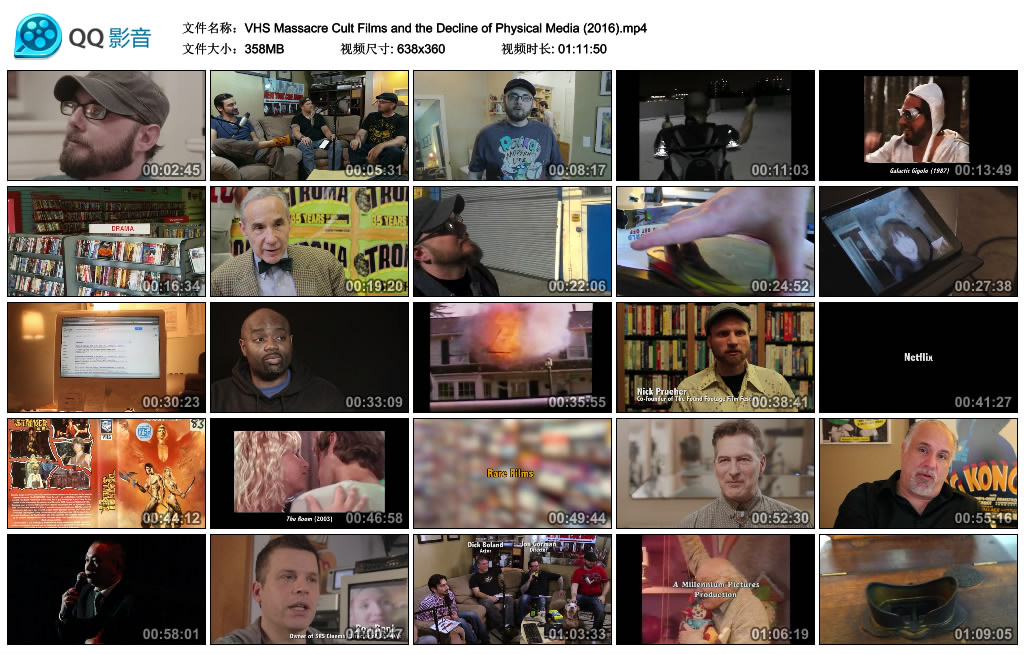 录像带大屠杀：邪典电影与实体媒介的衰落剧照的剧照