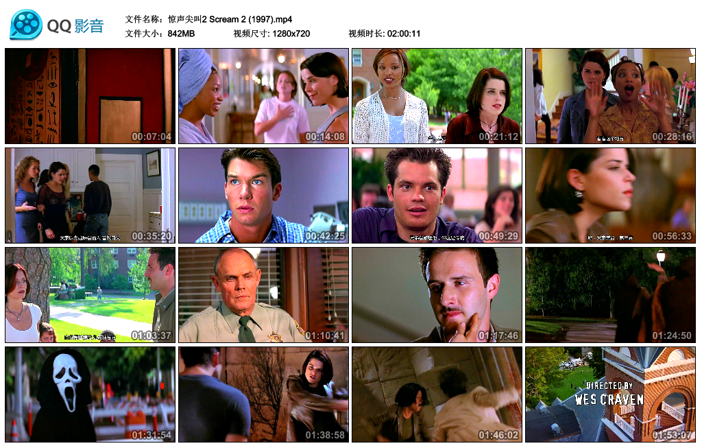 惊声尖叫2剧照的剧照