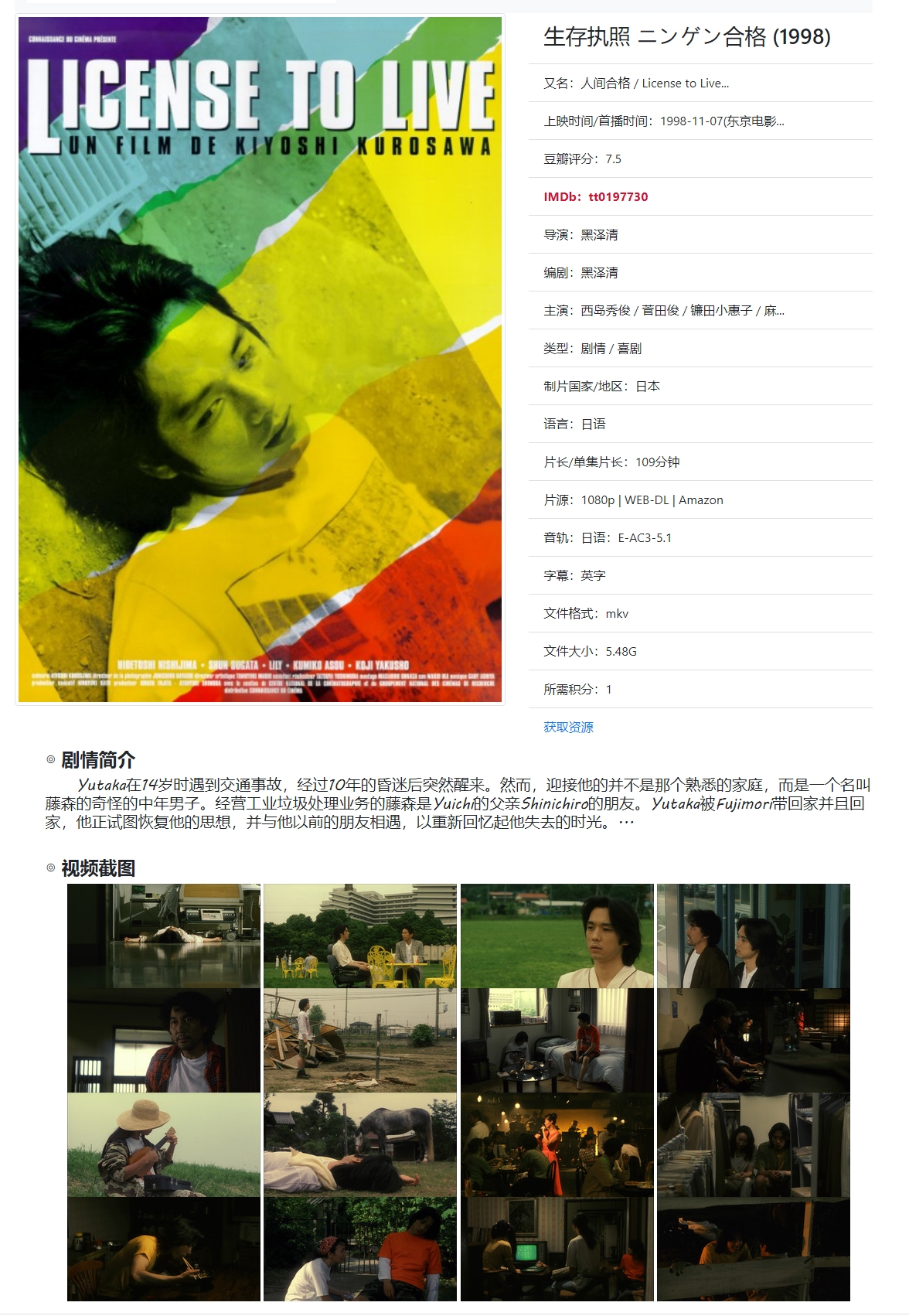 生存执照剧照的剧照