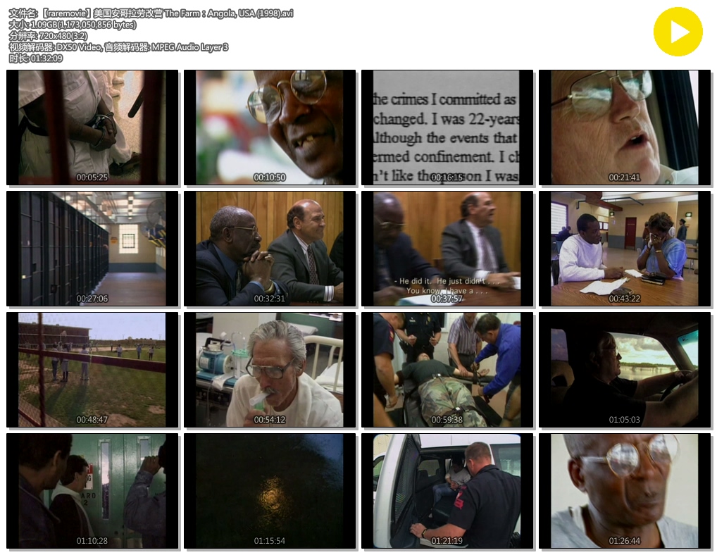 美国安哥拉劳改营剧照的剧照