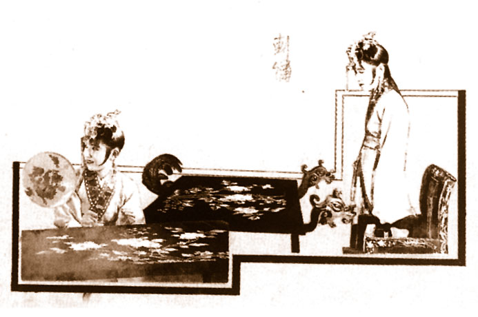 西厢记剧照的剧照