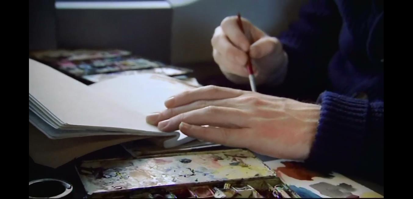 雀斑讲解战争艺术剧照的剧照