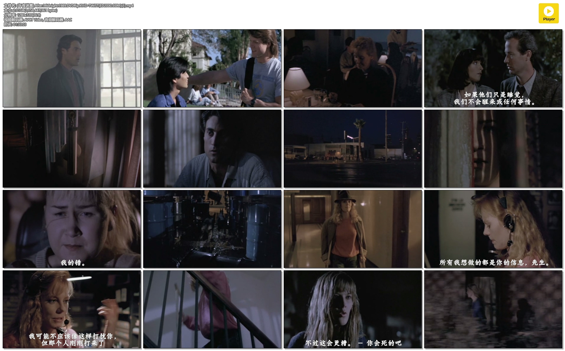 午夜惊魂剧照的剧照