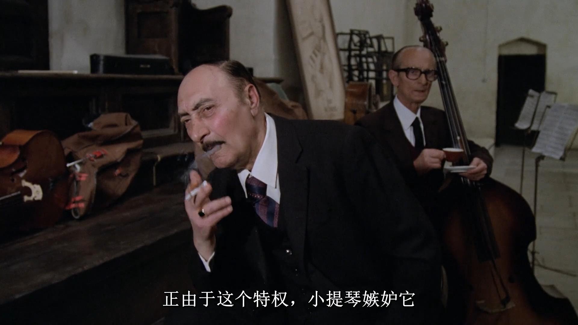 管弦乐队的彩排剧照的剧照