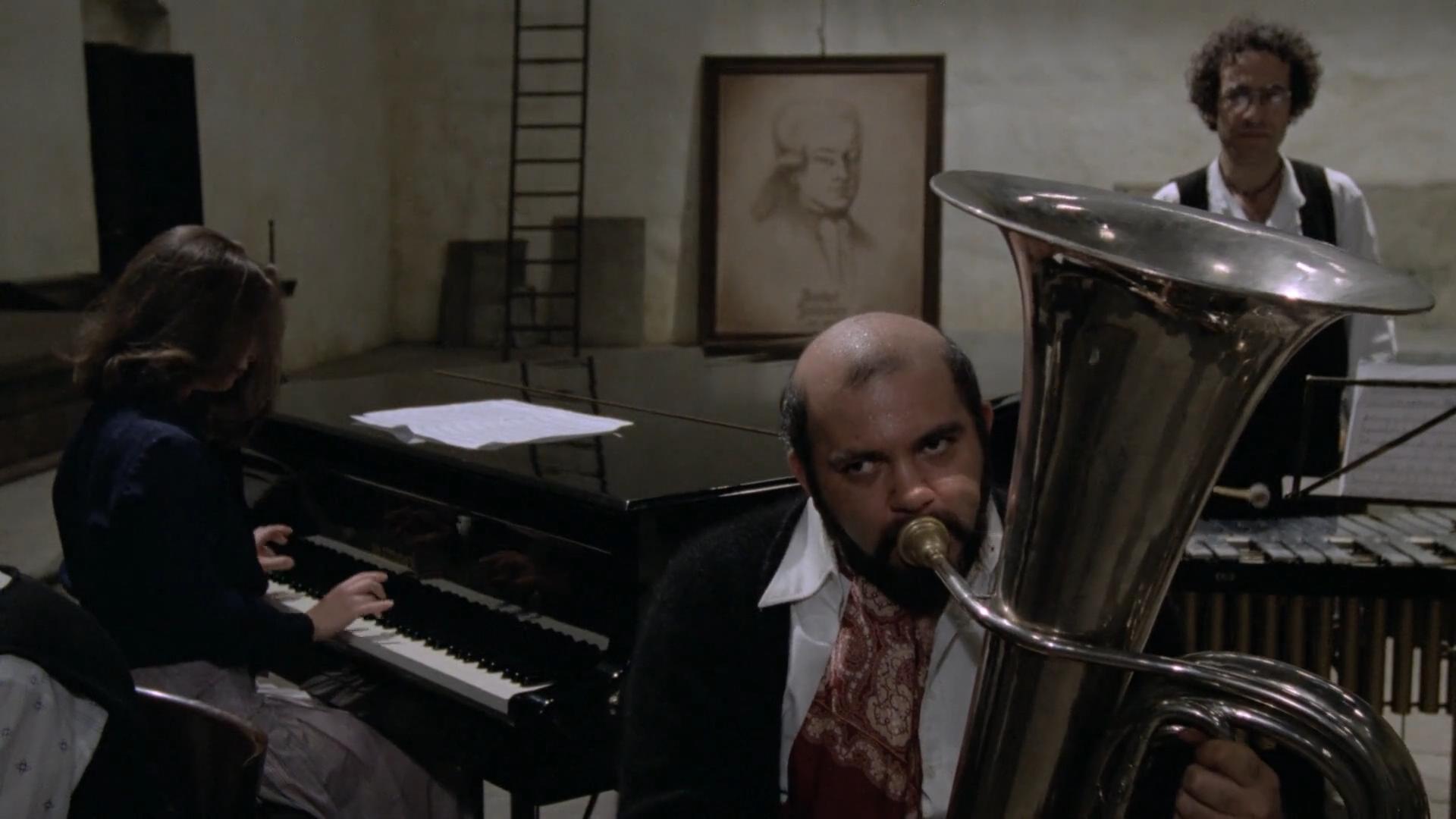 管弦乐队的彩排剧照的剧照