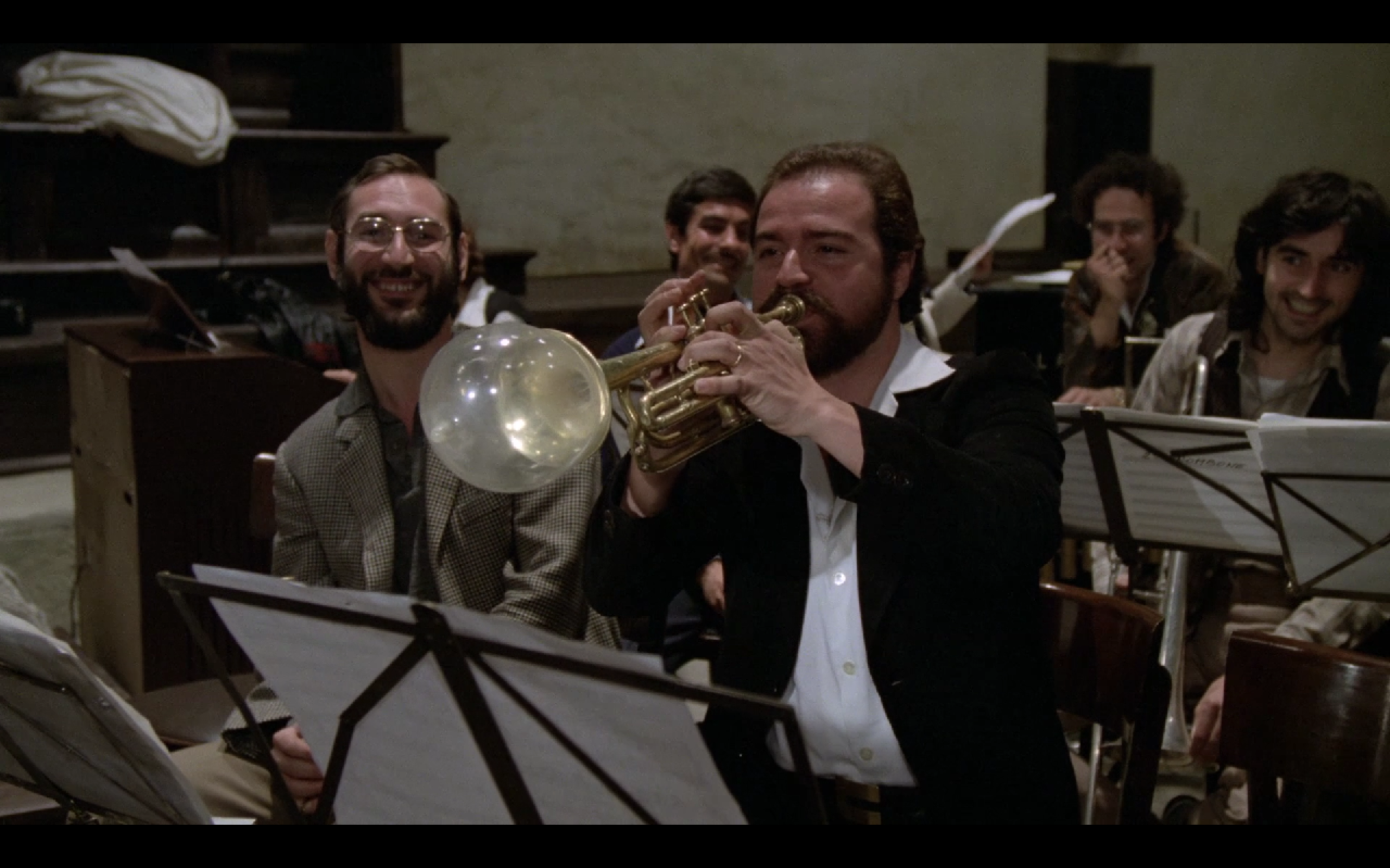 管弦乐队的彩排剧照的剧照