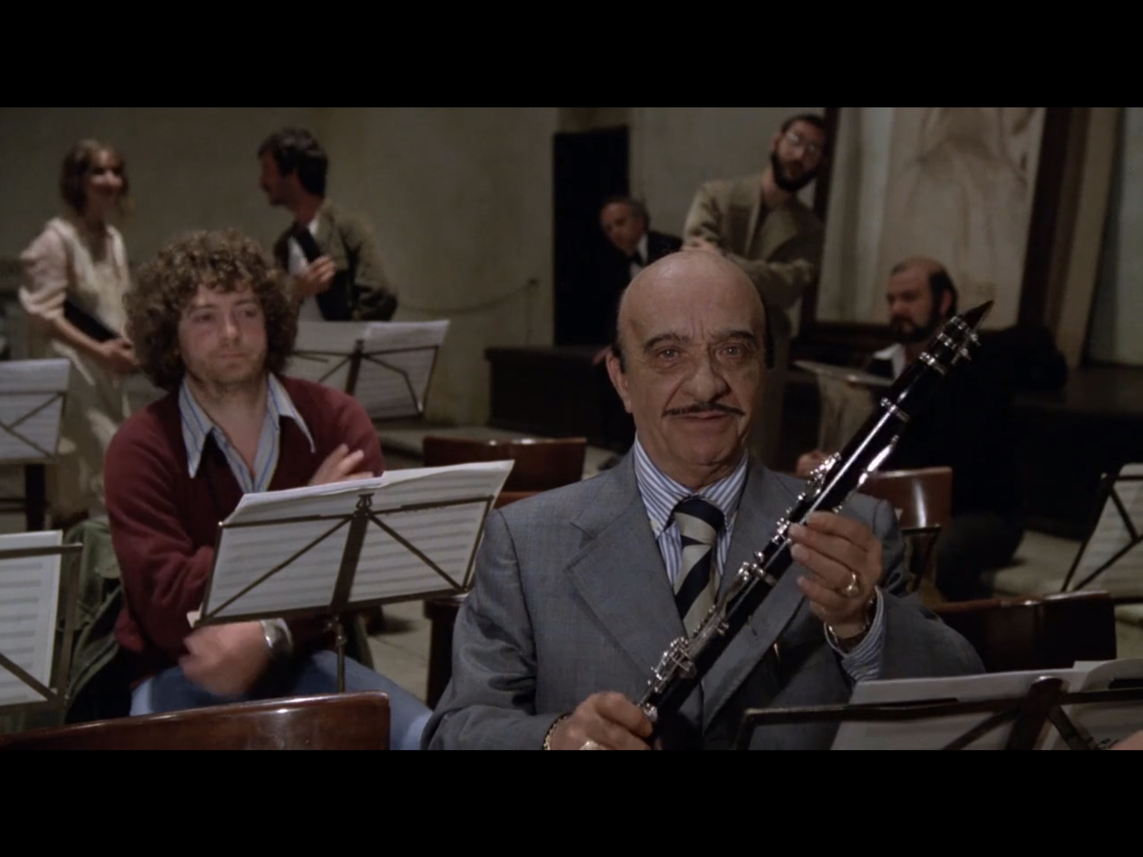 管弦乐队的彩排剧照的剧照