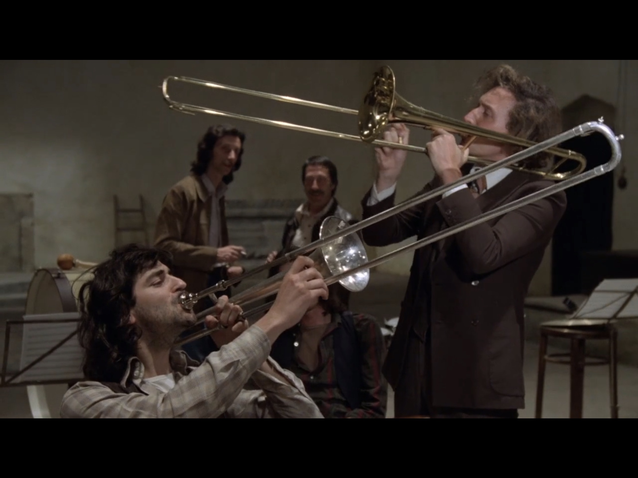 管弦乐队的彩排剧照的剧照