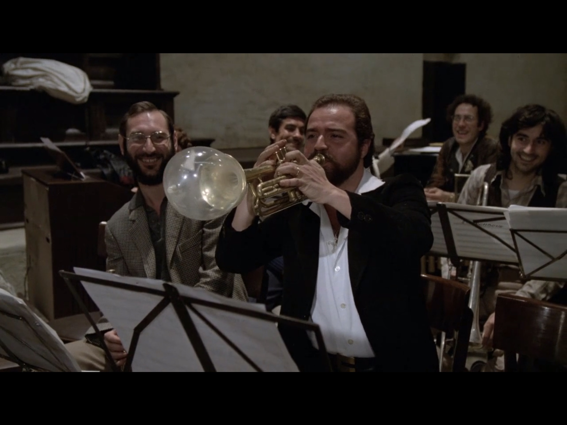 管弦乐队的彩排剧照的剧照