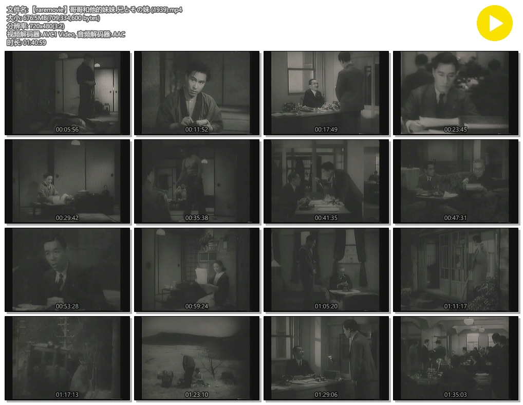 哥哥和他的妹妹剧照的剧照