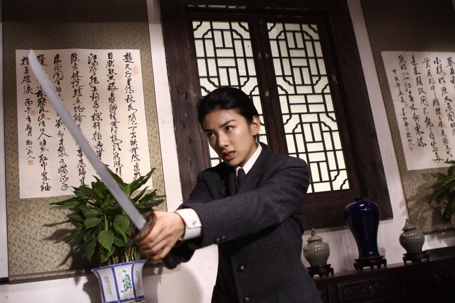 竞雄女侠秋瑾剧照的剧照