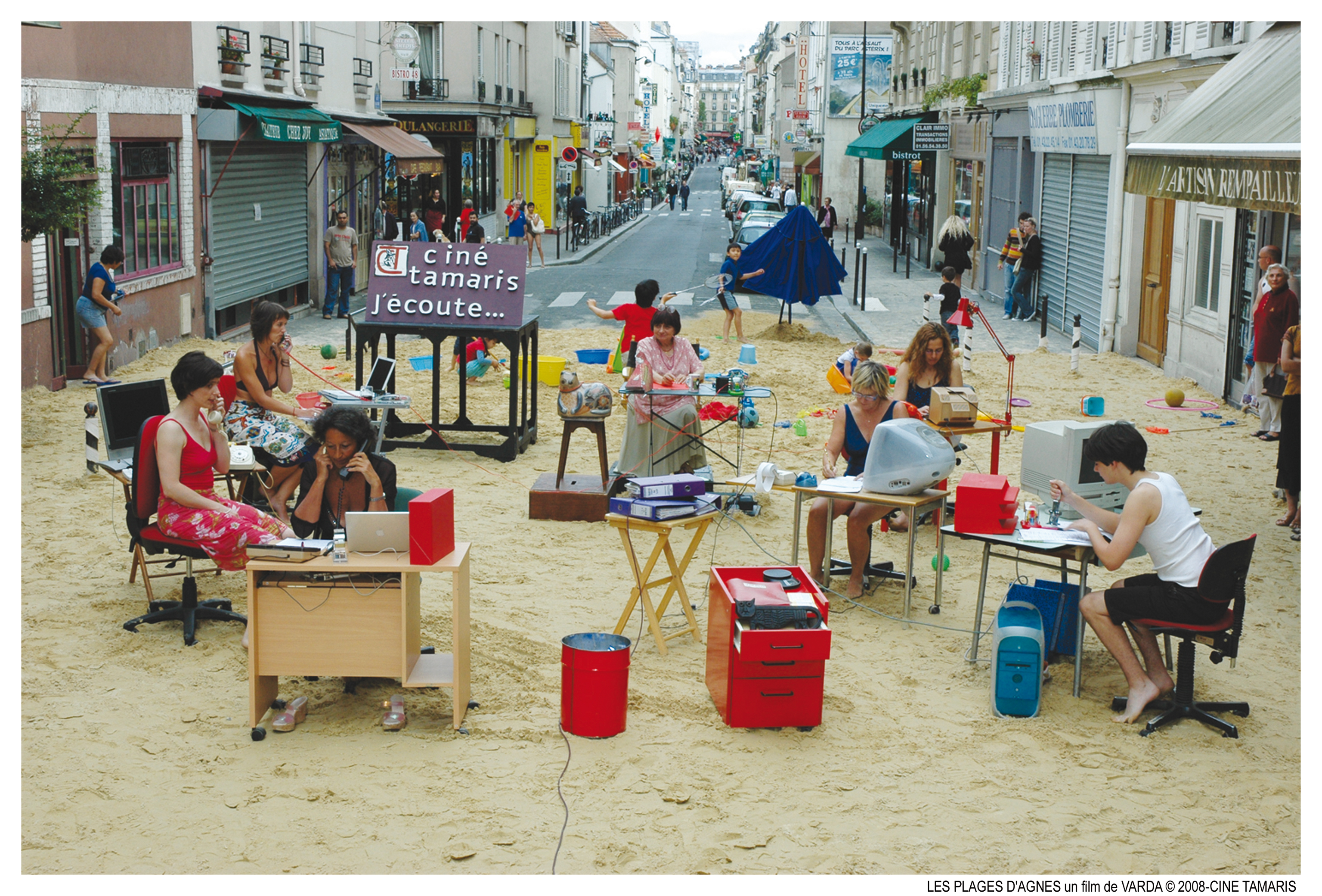 阿涅斯的海滩剧照的剧照