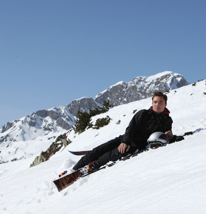 雪场女孩剧照的剧照